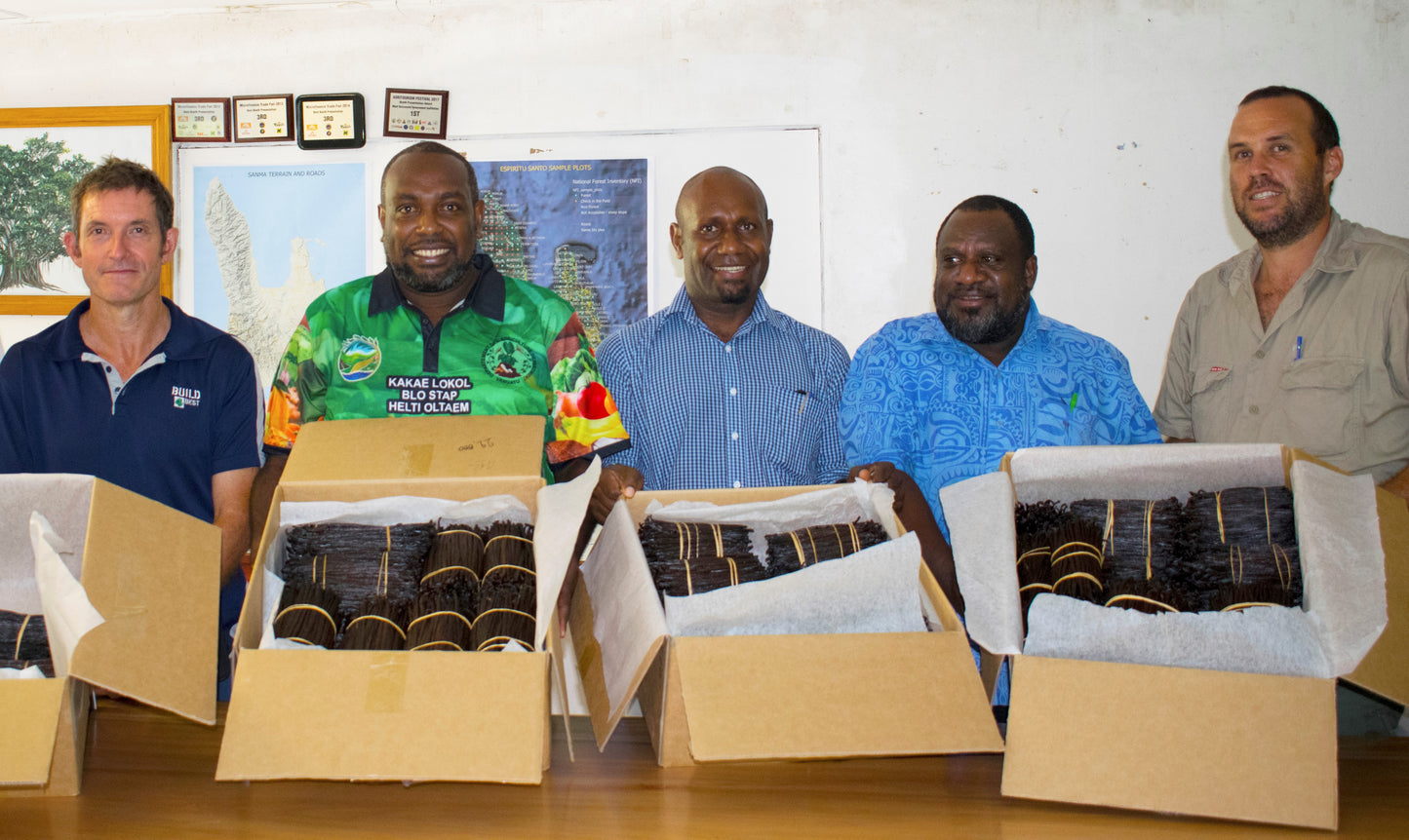 Vanuatu - Planifolia Vanilla Beans - vanillasoftheworld.com