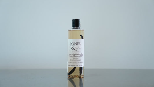 Cook Islands Vanilla Infused Coconut Oil - vanillasoftheworld.com