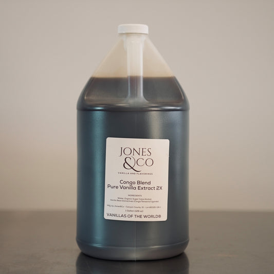 Congo - Pure Vanilla Extract 2X - GALLON - vanillasoftheworld.com