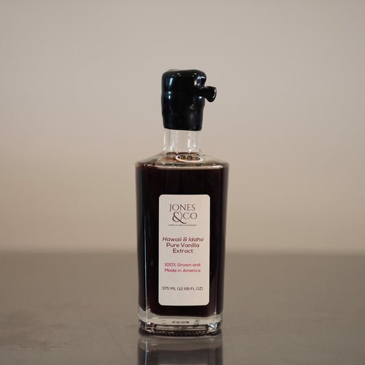 Hawaii & Idaho - Pure Vanilla Extract 1X - 100% Made in USA - 375 ml - vanillasoftheworld.com