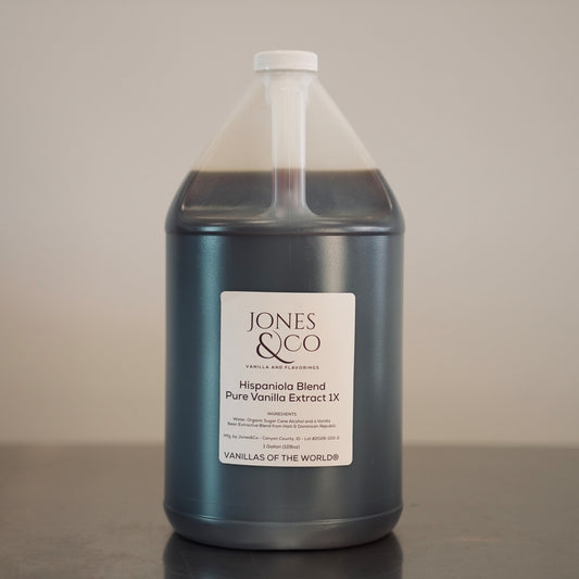 Hispaniola Island - Pure Vanilla Extract 1X - GALLON - vanillasoftheworld.com
