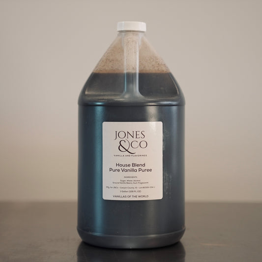 3 Bean Blend - Pure Vanilla Puree - GALLON - vanillasoftheworld.com