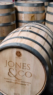 One-of-a-Kind Vanilla-Cured Oak Barrels - vanillasoftheworld.com