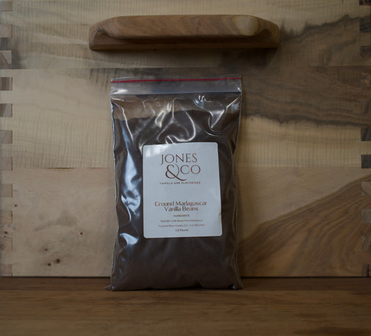 Madagascar Ground Vanilla Beans - Certified Organic